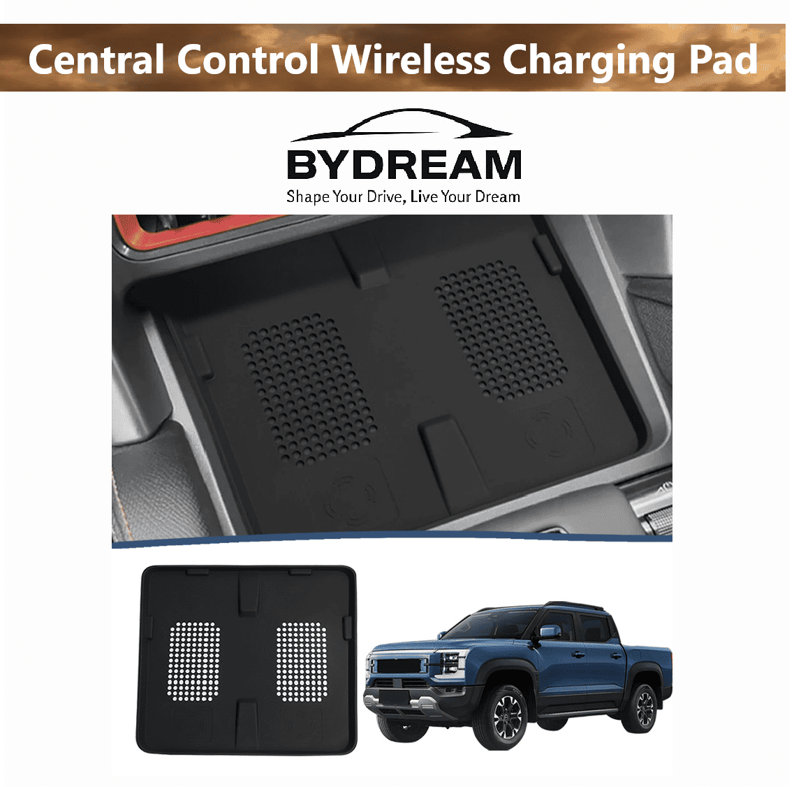 PLACEHOLDER photo — replace with Veltro’s own: wireless charging pad