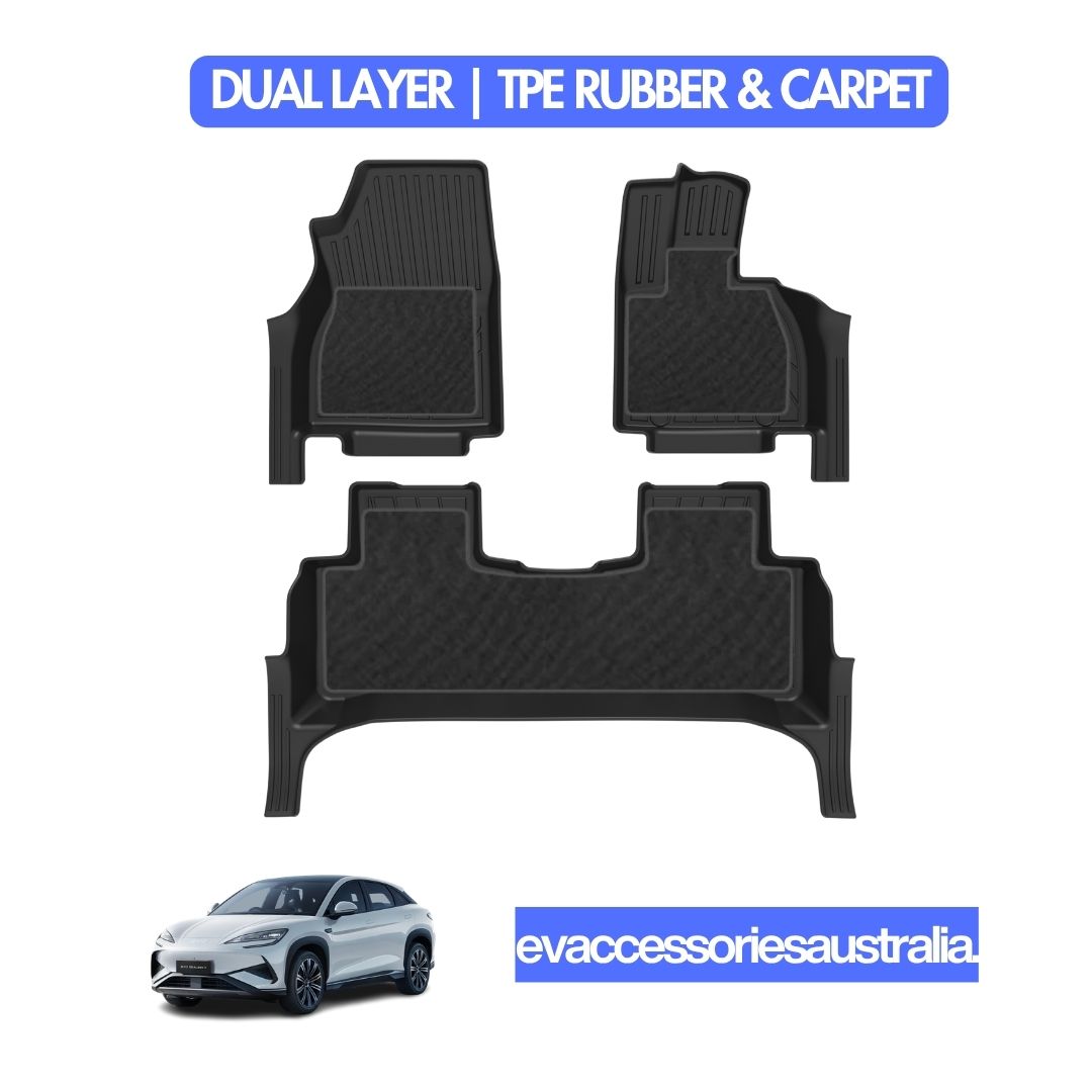 PLACEHOLDER photo — replace with Veltro’s own: 3D TPE floor mat set