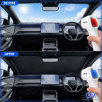 PLACEHOLDER photo — replace with Veltro’s own: windscreen sunshade